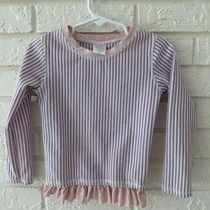 Ruffle Butts 3T Girls 2-Piece Bathing Suit/Rash Gaurd Bikini